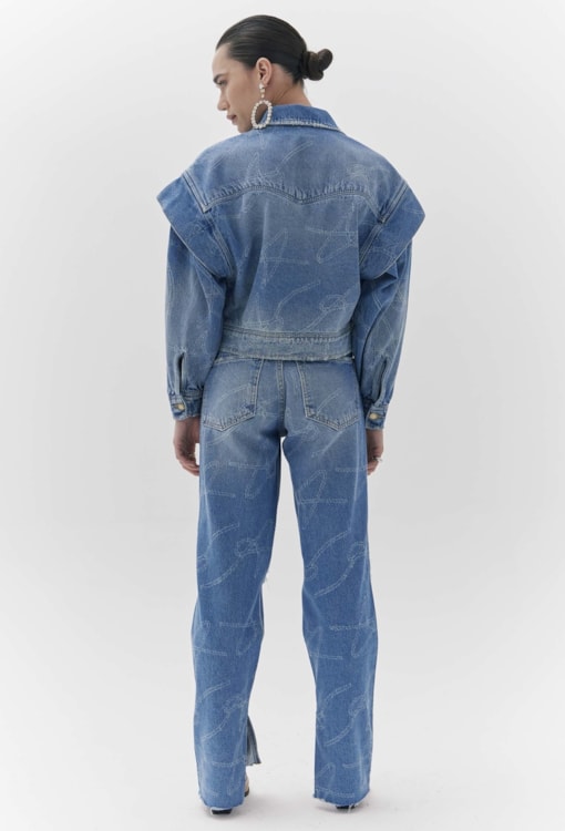 Calças de Ganga Destroyed