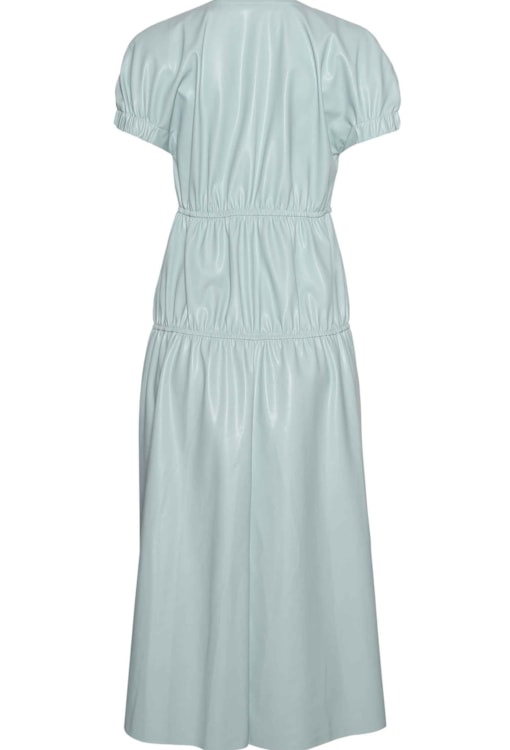 Vestido efeito pele