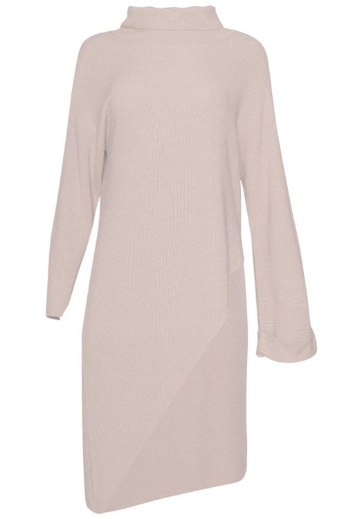 Camisola comprida assimétrica