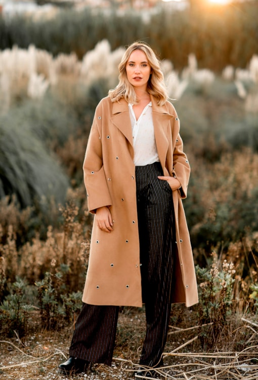 Calça risca diplomática