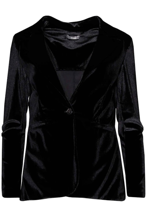 Casaco básico veludo