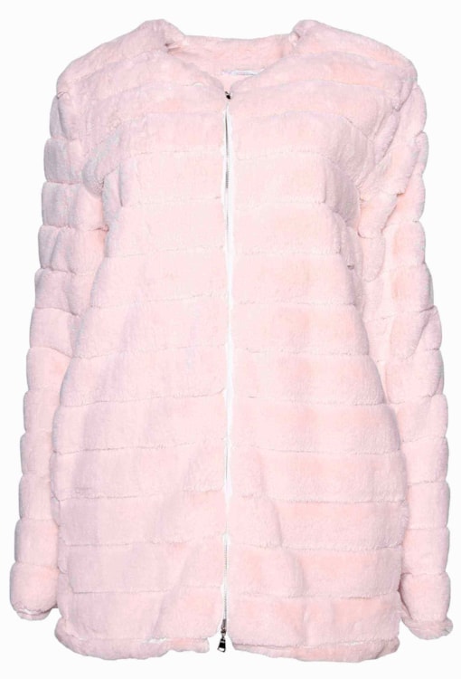 Casaco comprido comfy