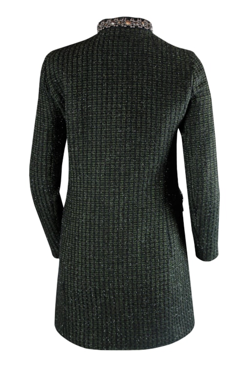 Casaco com aplicações