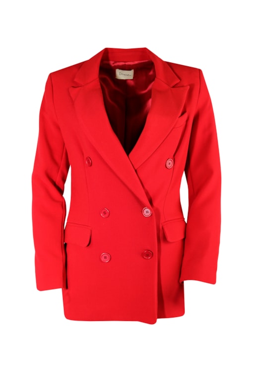 Blazer Cruzado com Botões