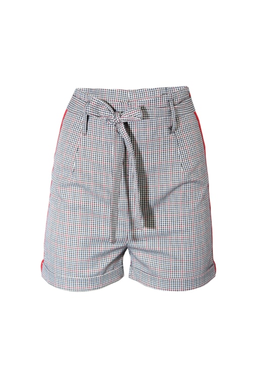 Calções de Xadrez com risca lateral