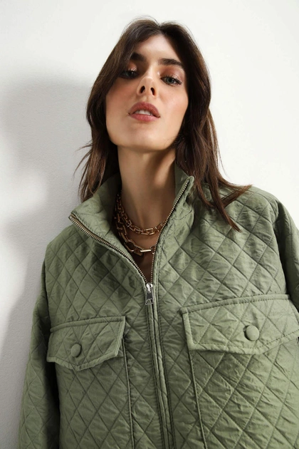 Casaco bomber acolchoado